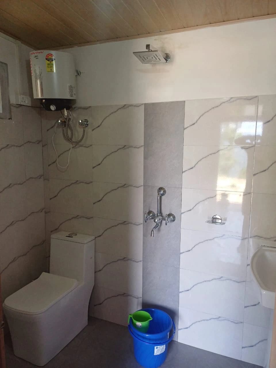 Rigsel Homestay clean and well-maintained washroom facility